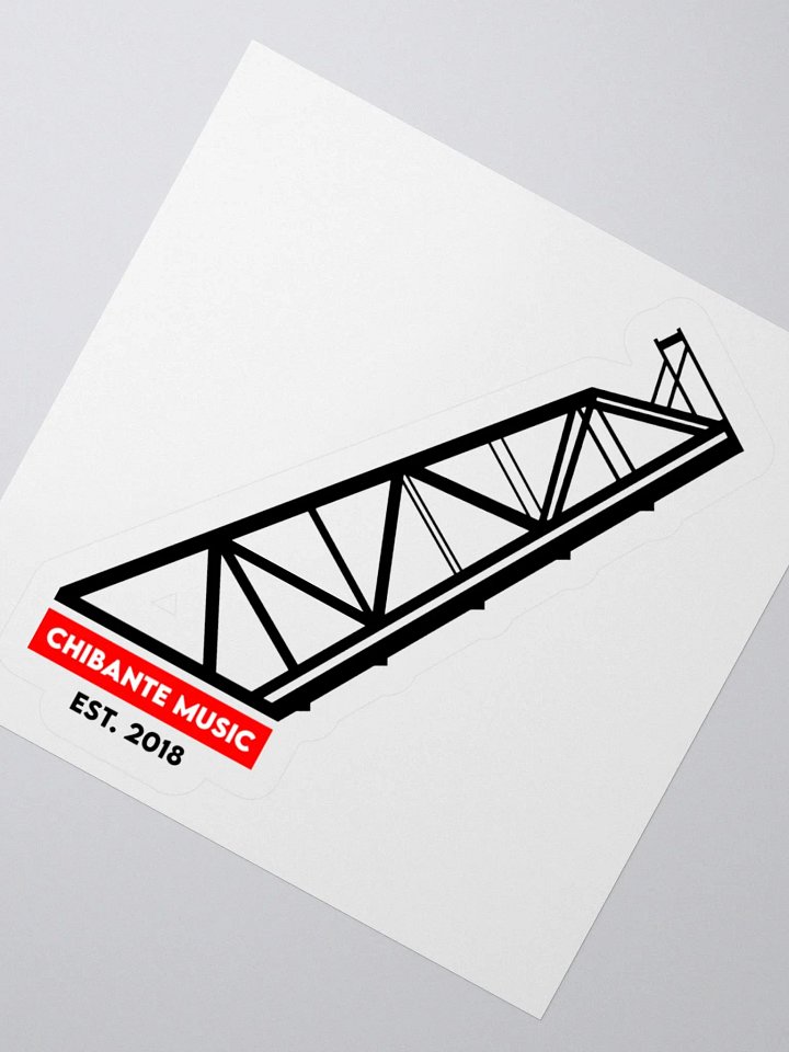 Chibante Music | Crook Point Bascule Bridge | Stickers product image (2)