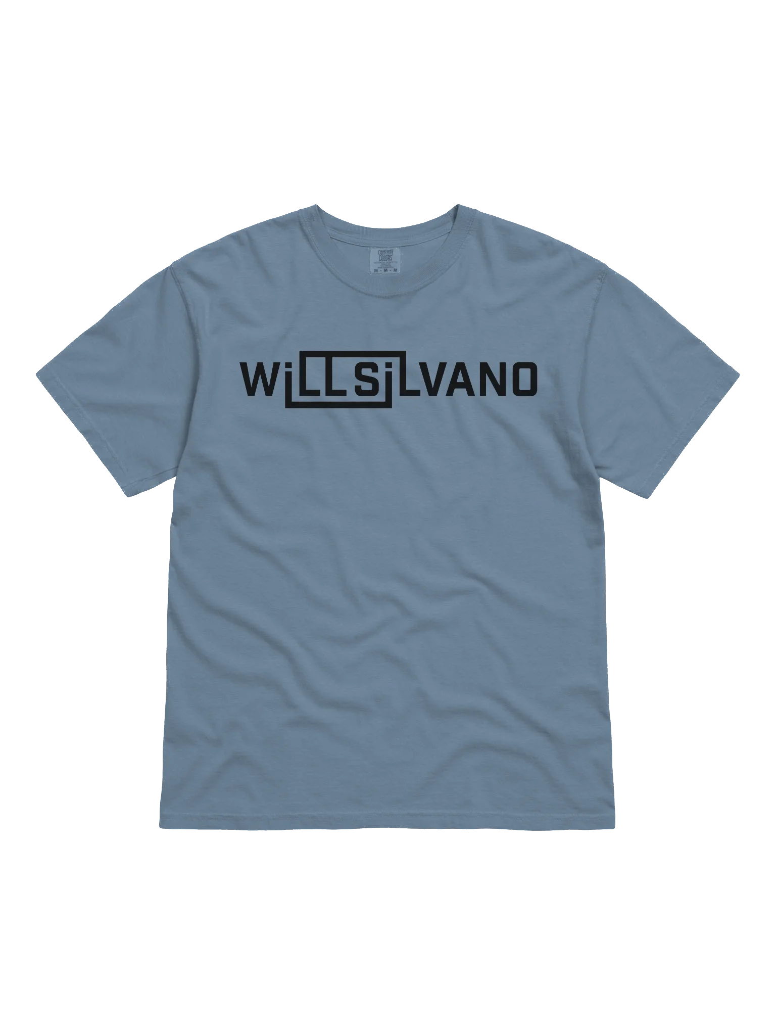 printed logo tee black on light product image (2)