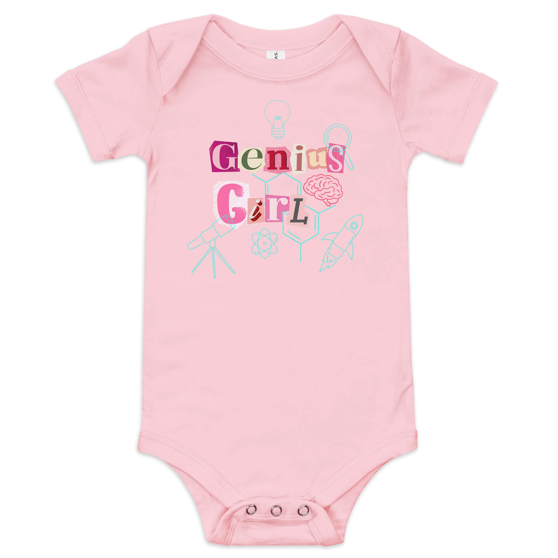 Genius Girl🩷Super Soft🪽Onesie🩷 product image (2)