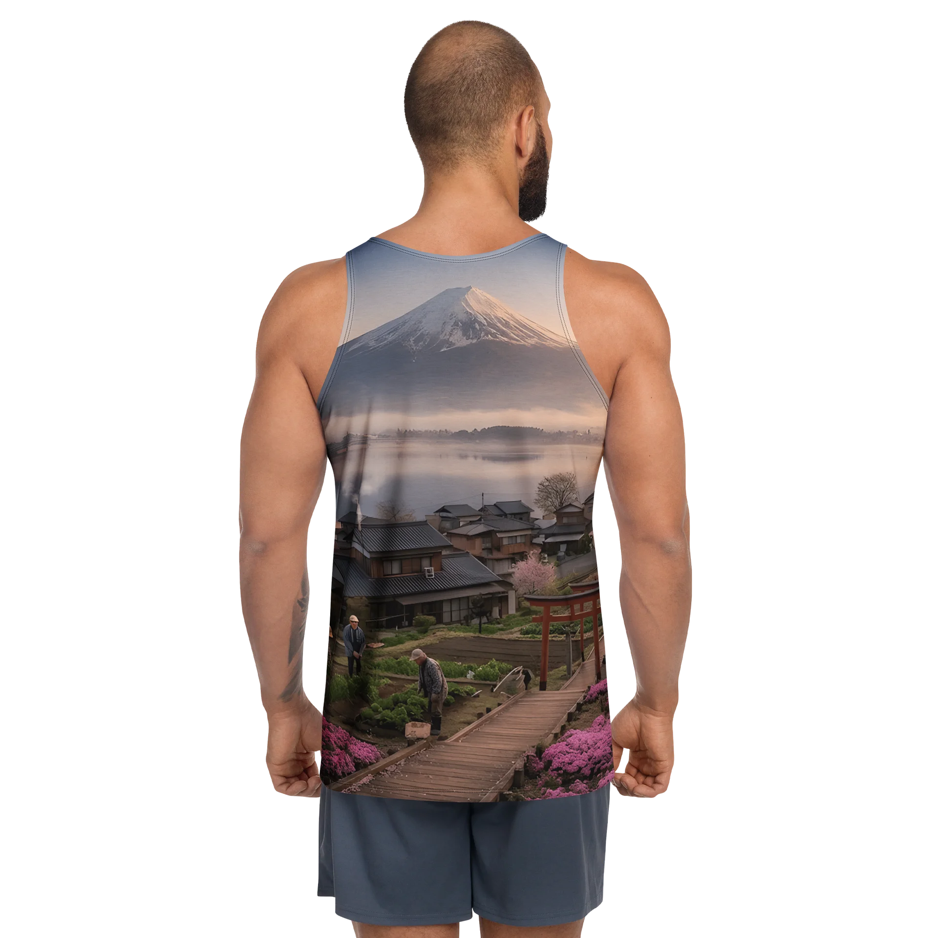 Mount Fuji Graphic Tank Top | Classic Regular Fit product image (6)