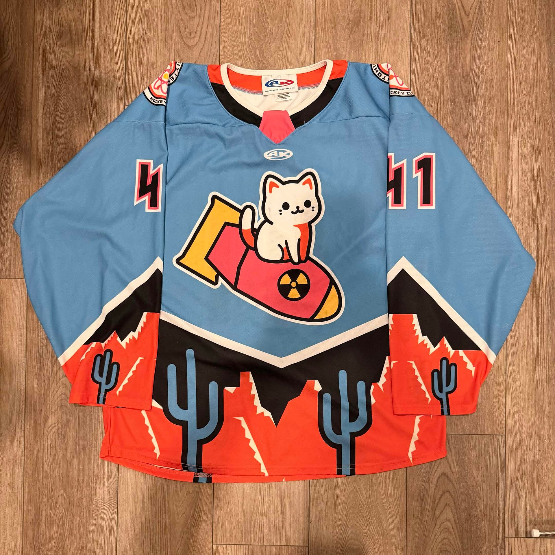 Signed Game-Worn Atomic Kittens Jersey product image (1)