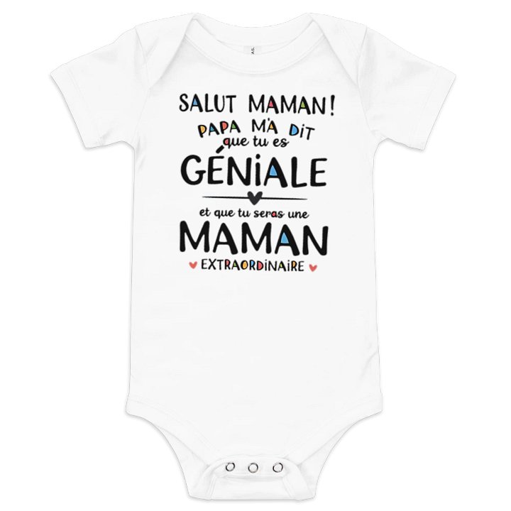 Salut Maman Papa m'a dit que tu es géniale product image (4)