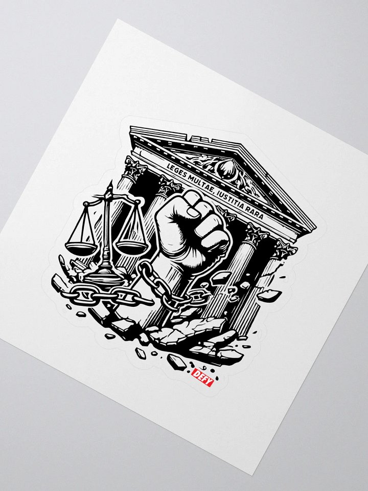 DEFY - MANY LAWS RARE JUSTICE product image (2)