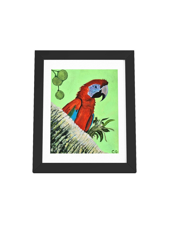 Messenger of the Jungle — Framed Print product image (1)
