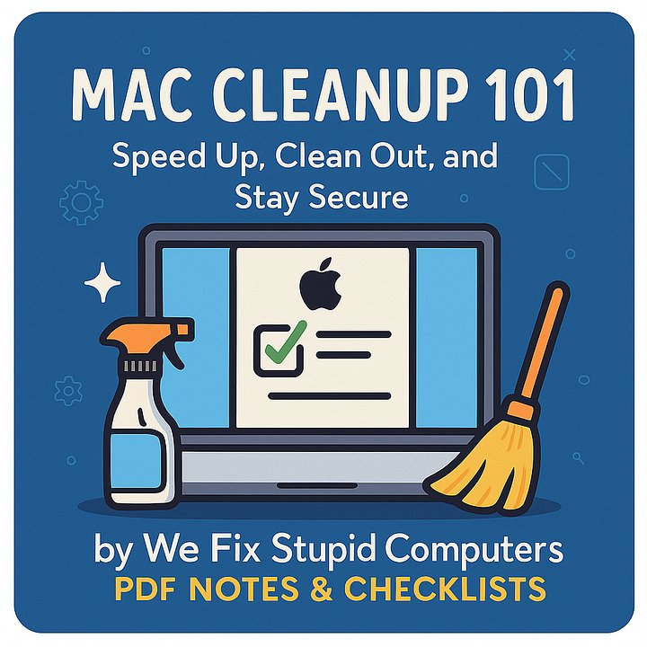 Mac Cleanup 101 Checklist product image (1)
