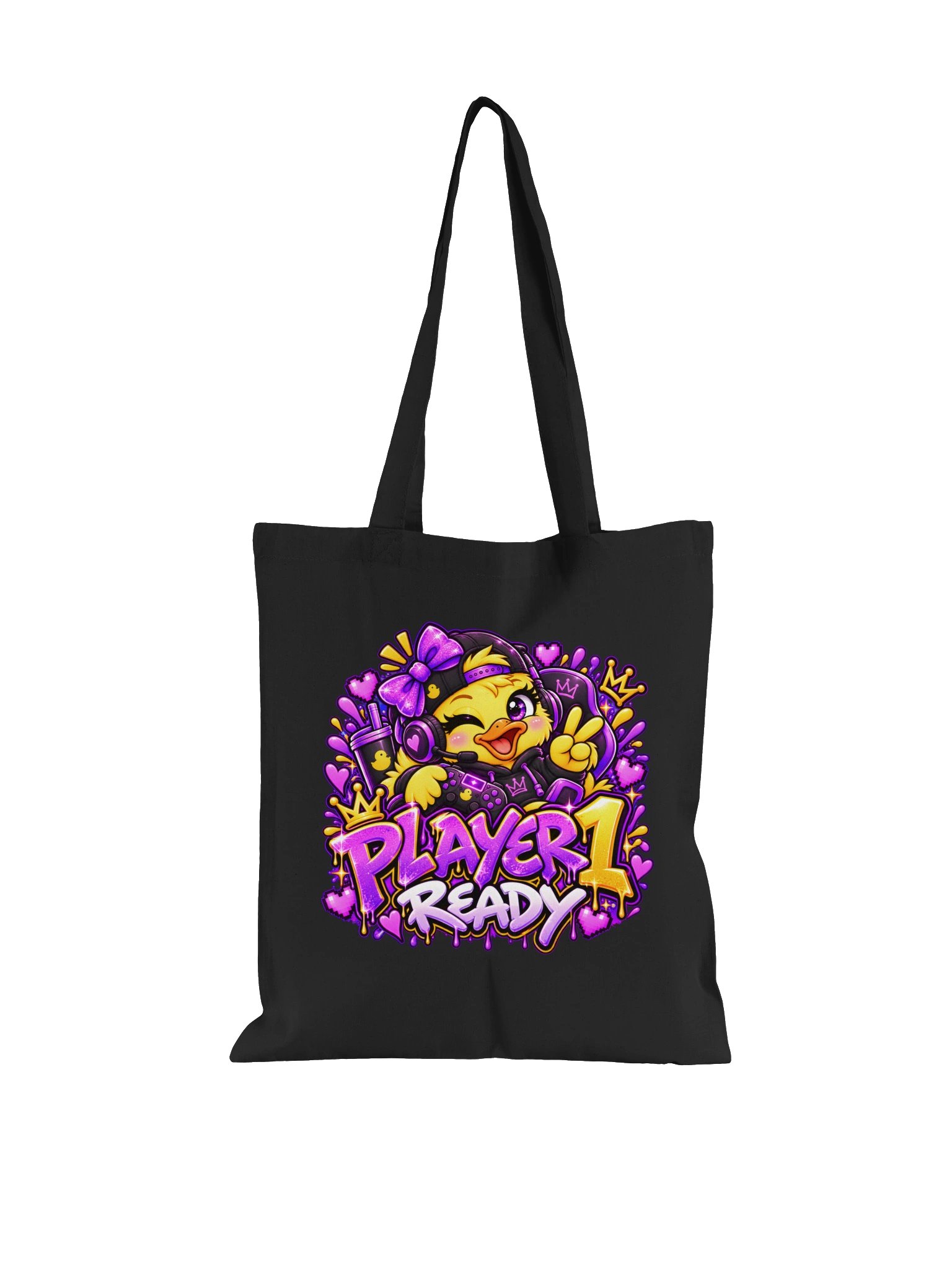 Player 1 Ready Tote Bag product image (1)