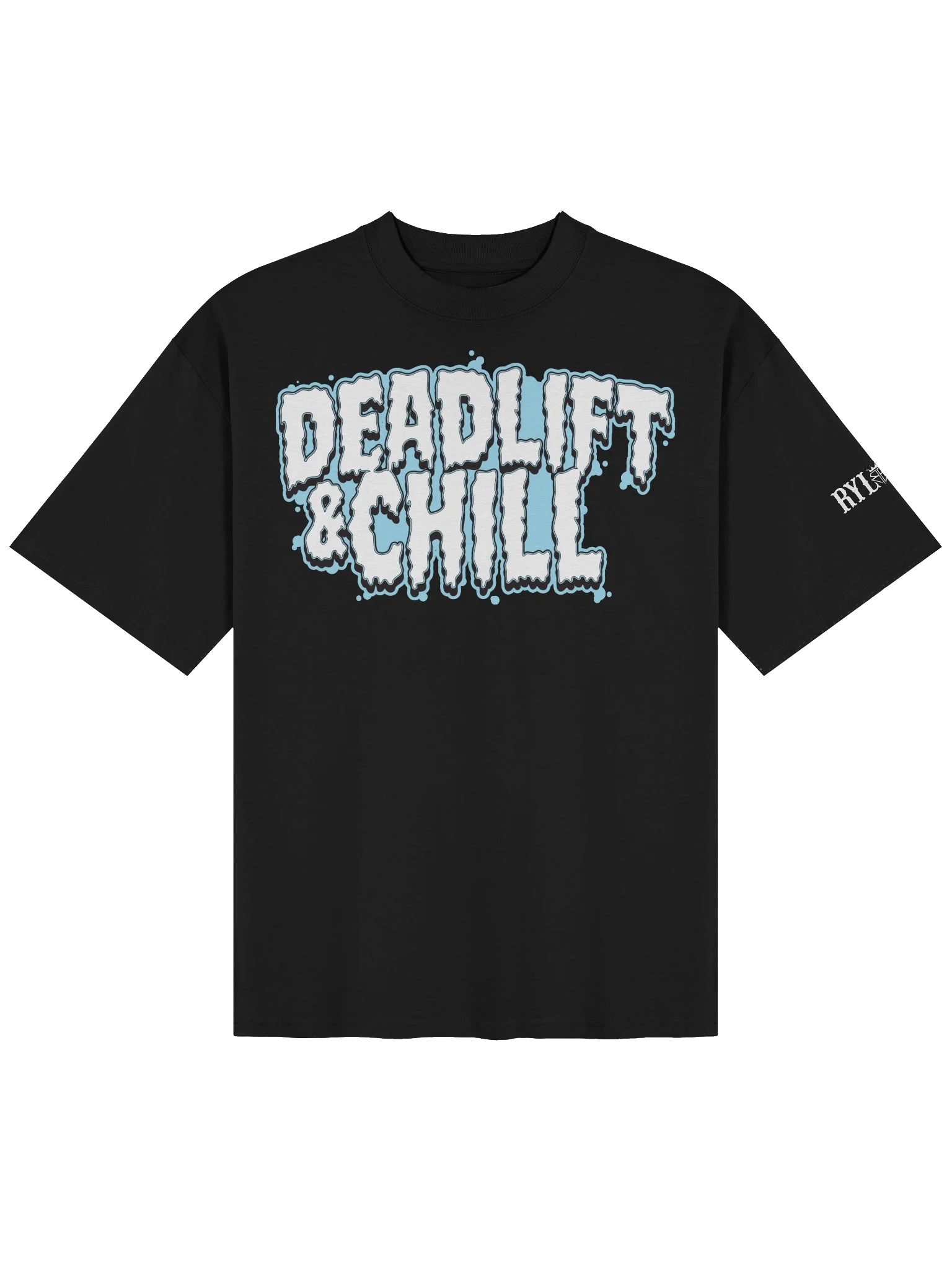Deadlift & CHILL 2 OVERSIZED TEE product image (1)