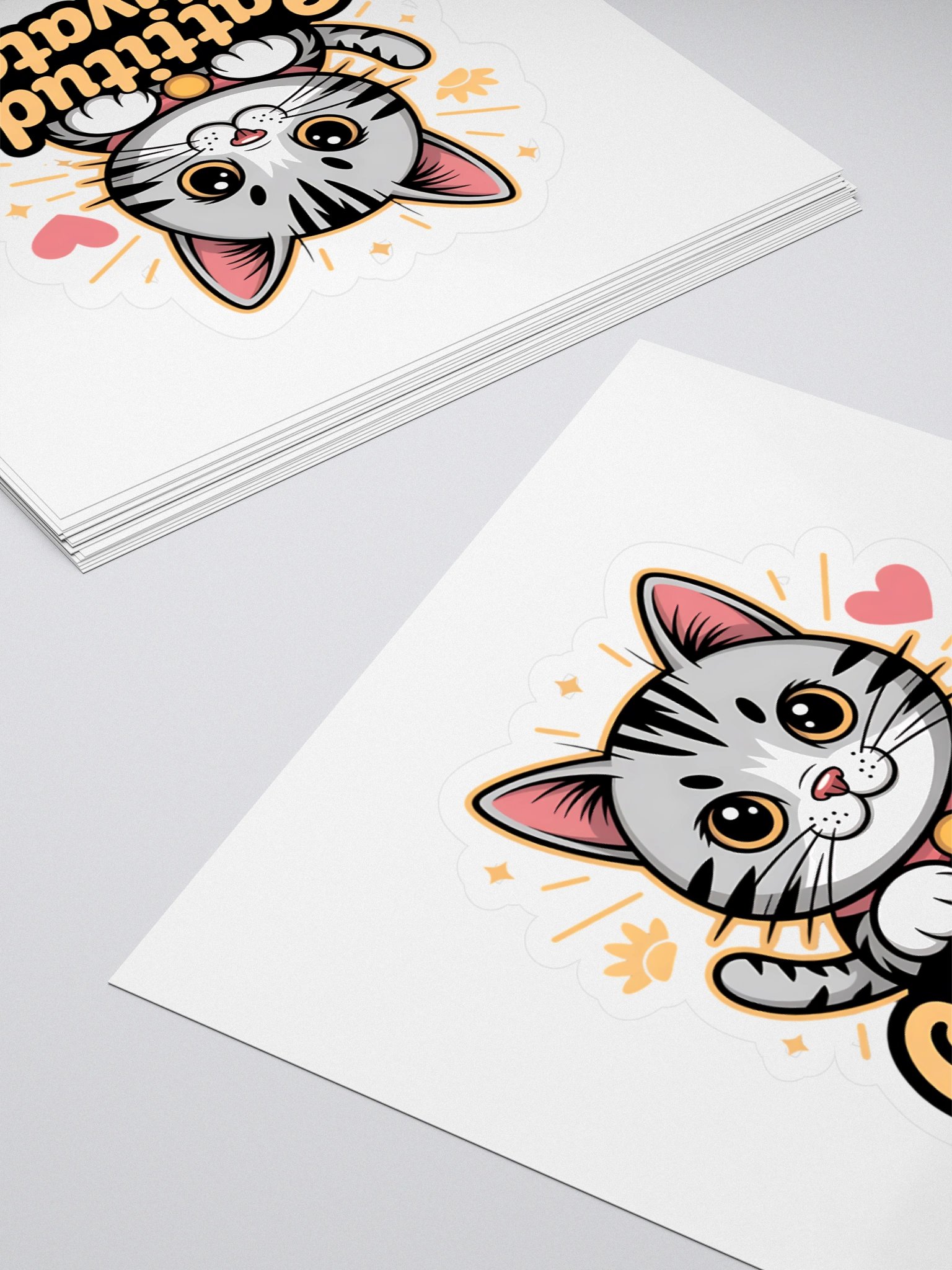 Cattitude Activated Sticker Set product image (4)