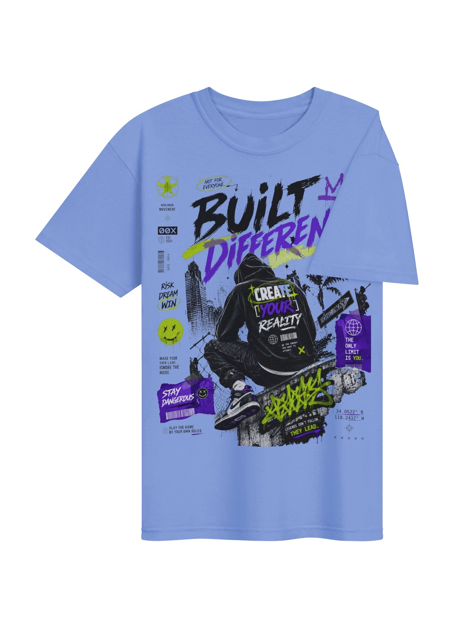Built different Streetwear Tee product image (7)