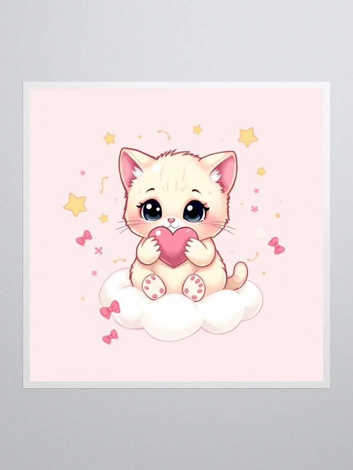 Kawaii Kitten Love Stickers product image (2)