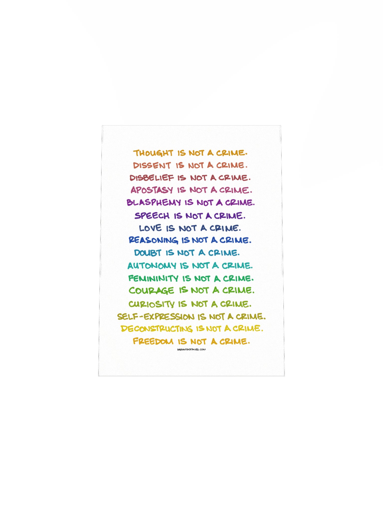 Not a Crime Poster product image (4)