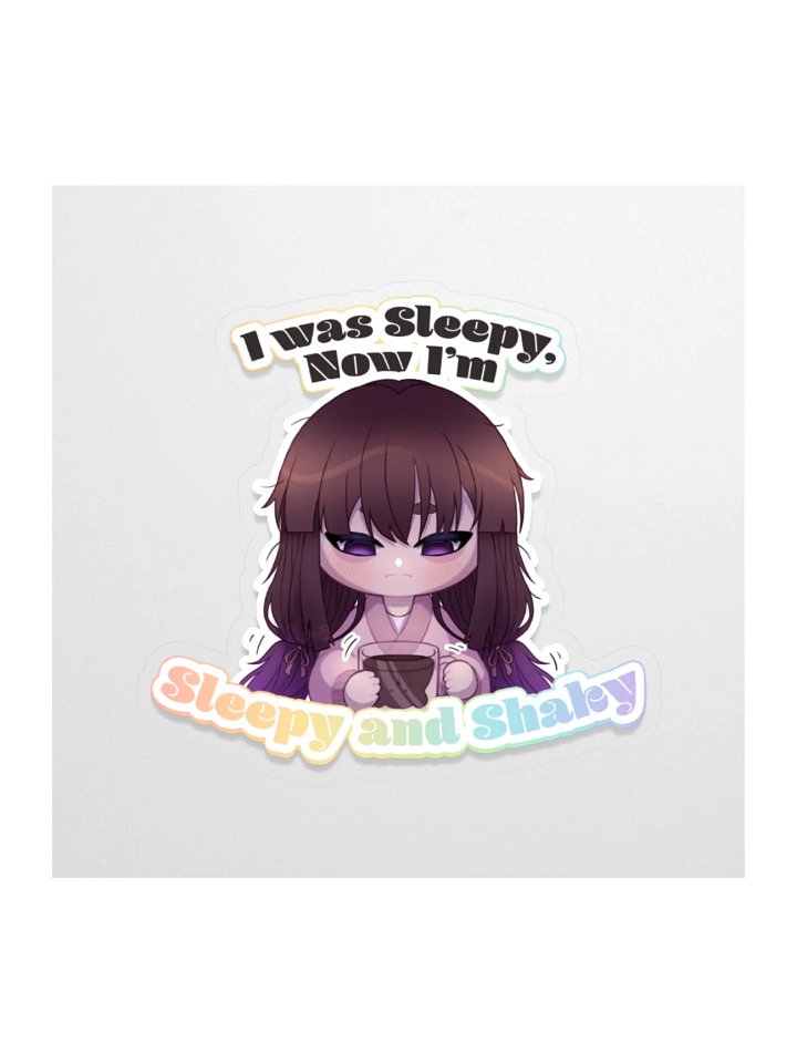 caffeinated sticker product image (1)