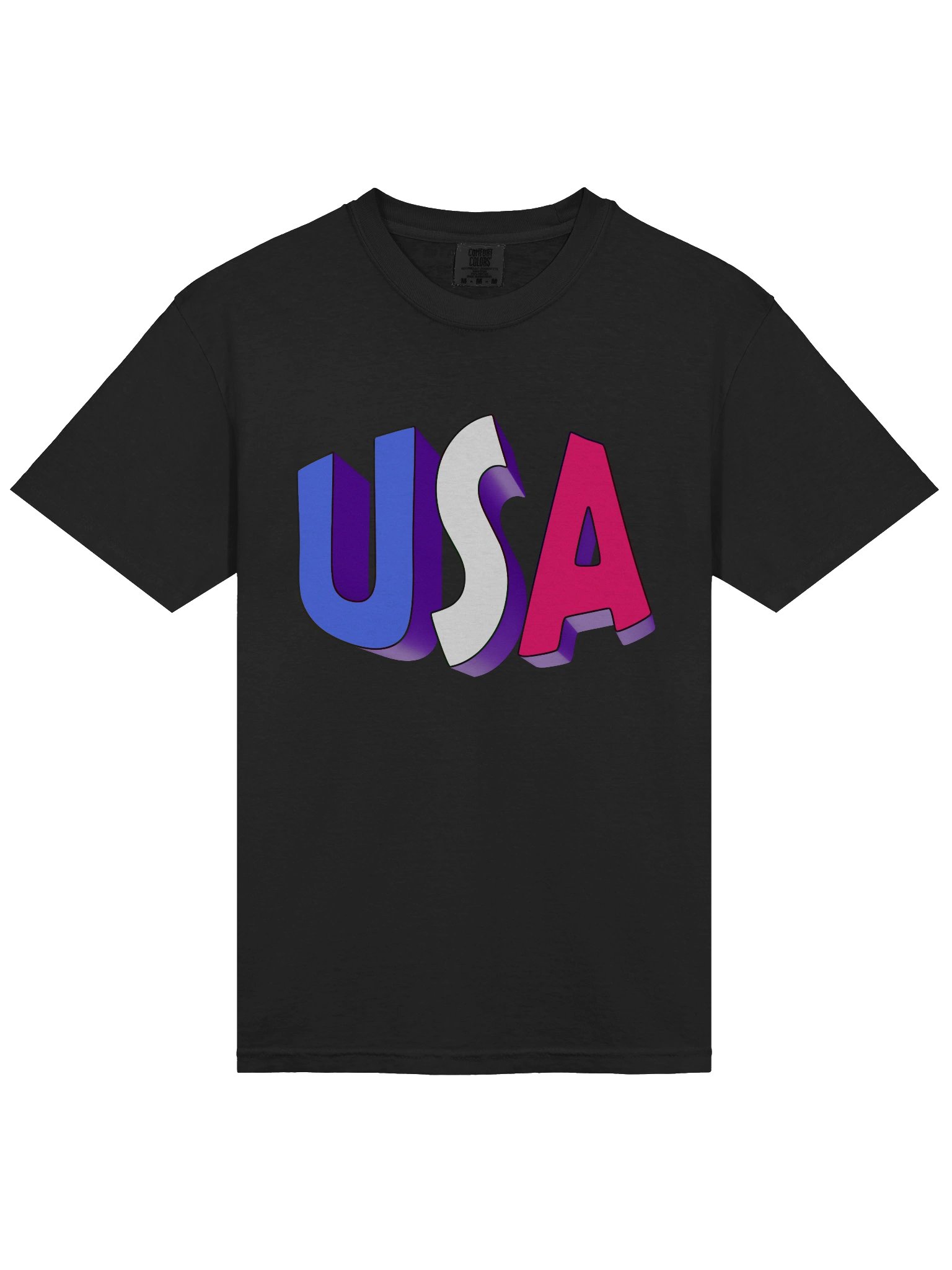 USA embossed Tee product image (3)