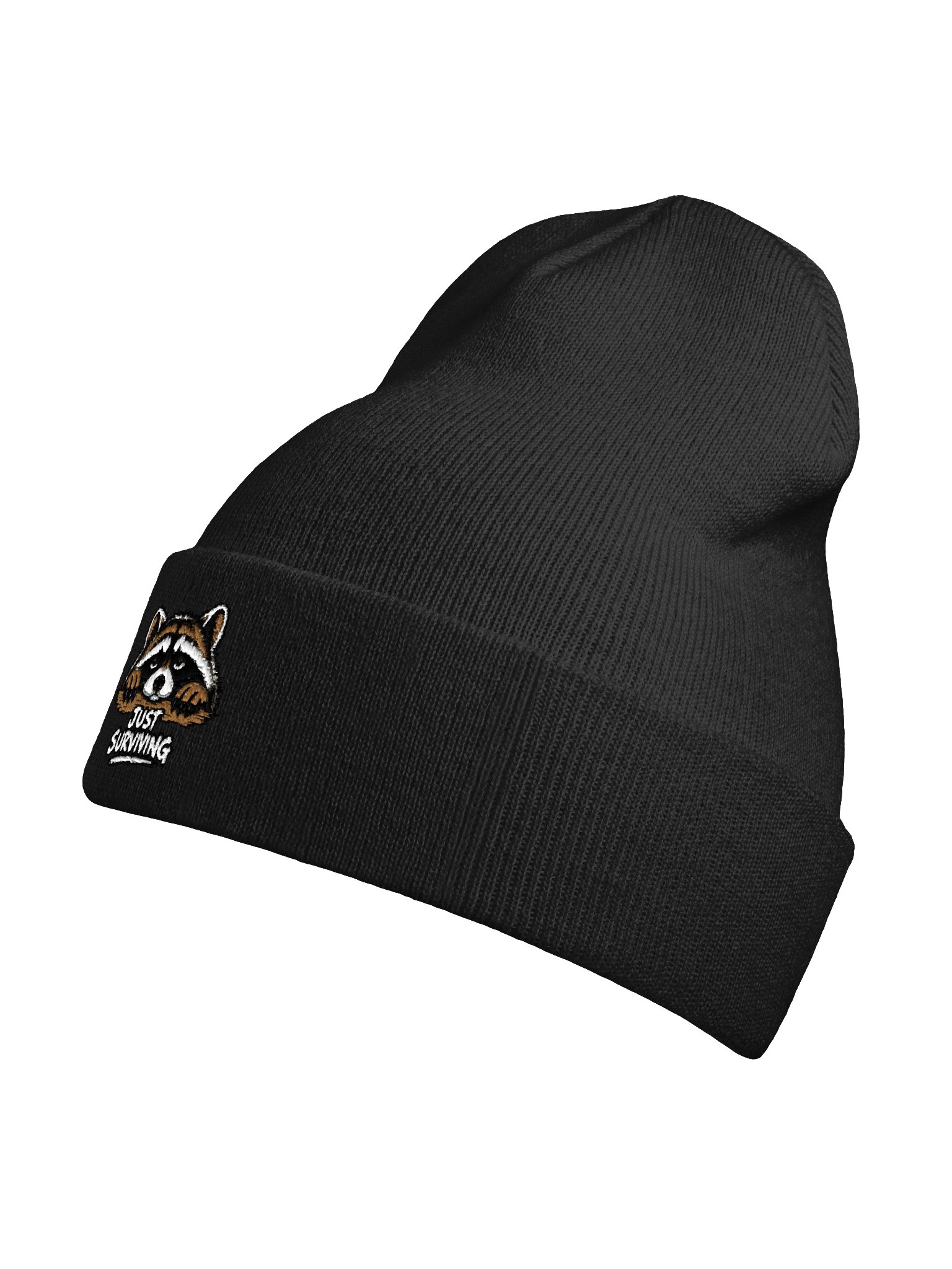 Just Surviving Raccoon | Embroidered Beanie product image (9)