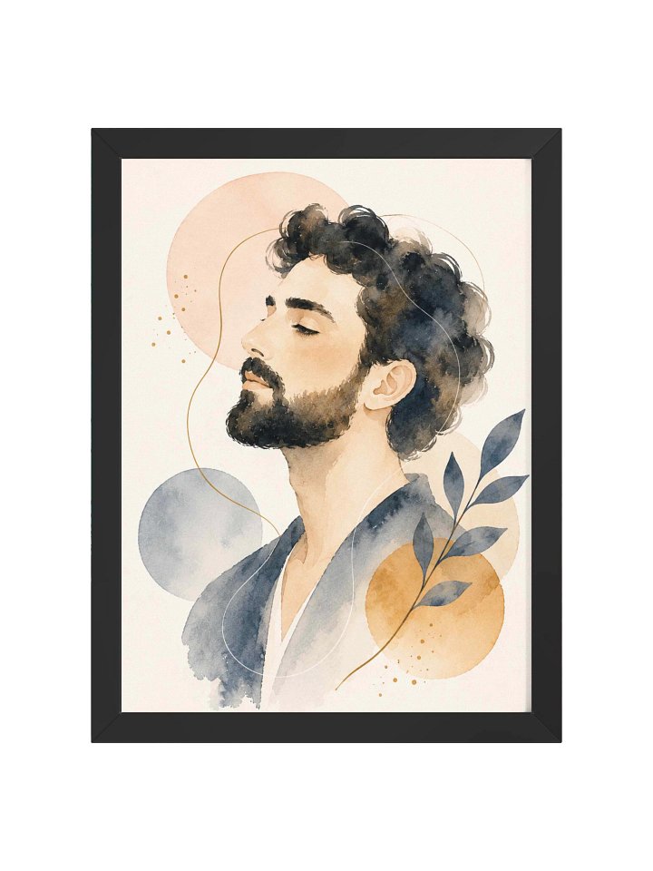 Soft Portrait Collection Framed Wall Art product image (1)