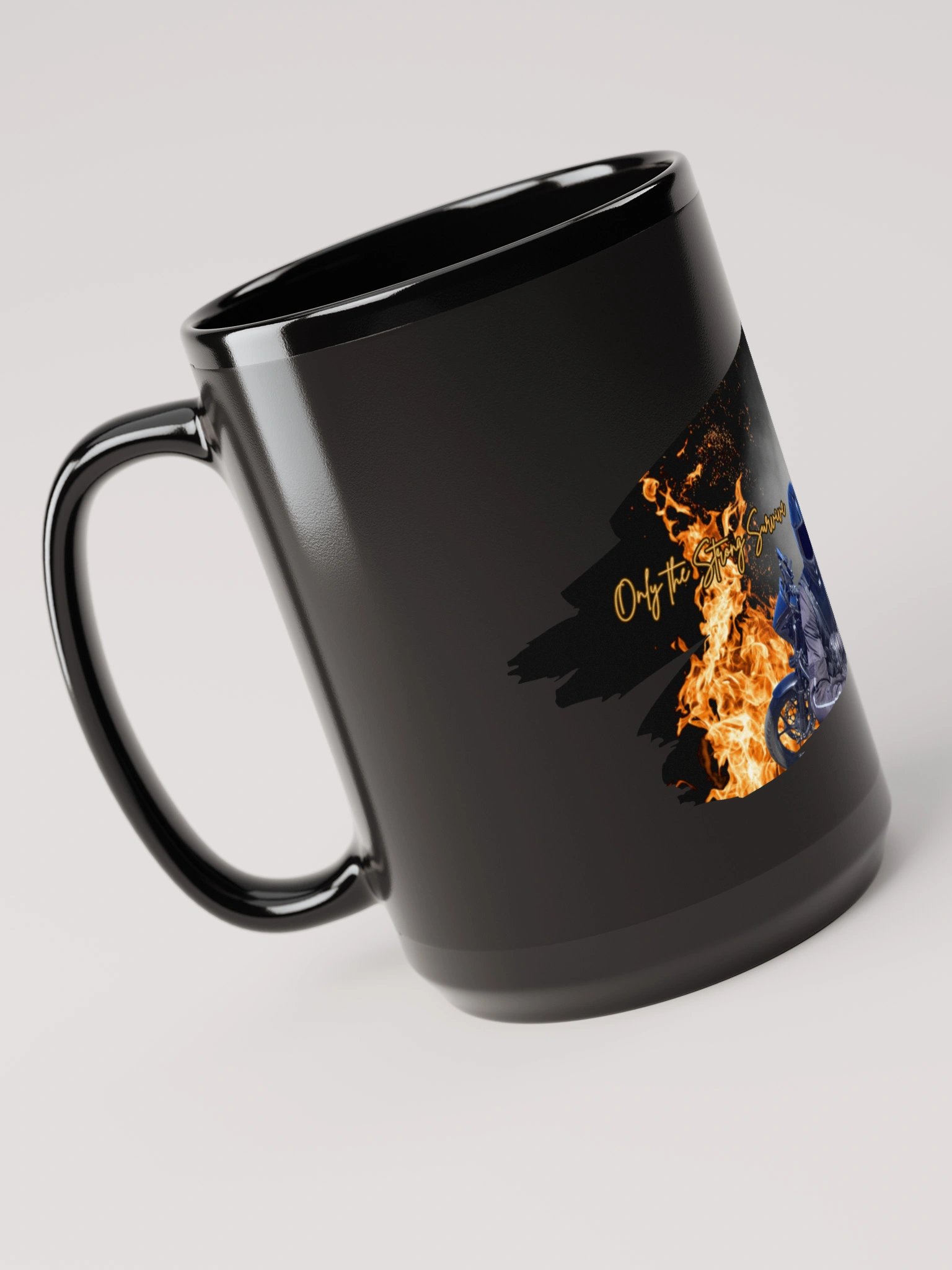 Just Ride Motorcycle Mug 15 oz product image (2)
