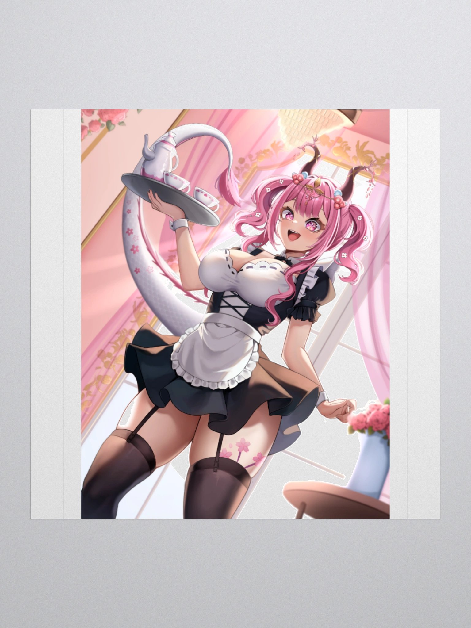Zeir the Sakura Dragon – Maid Café Sticker product image (3)