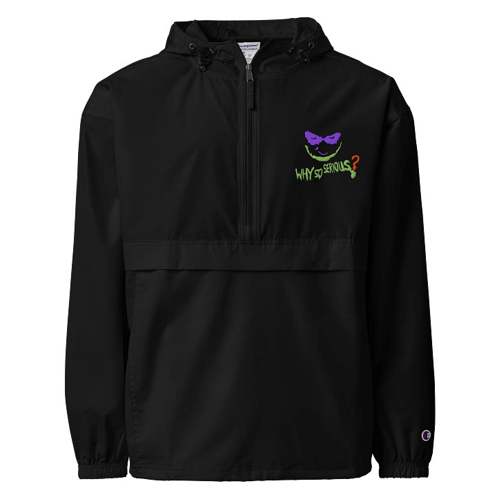Why So Serious? Men’s Packable Jacket product image (1)