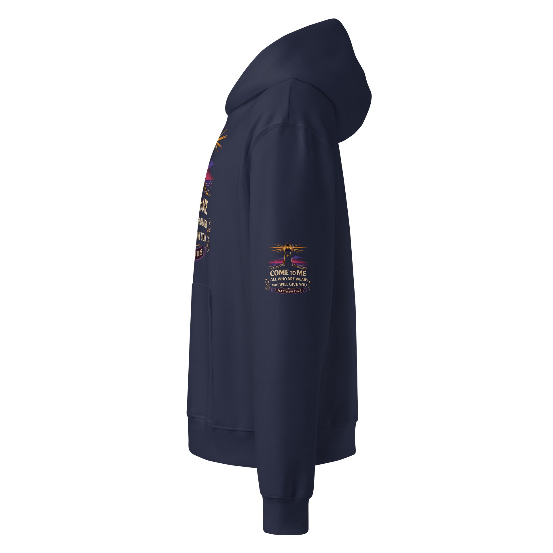 Custom Restful Lighthouse Unisex Hoodie product image (3)