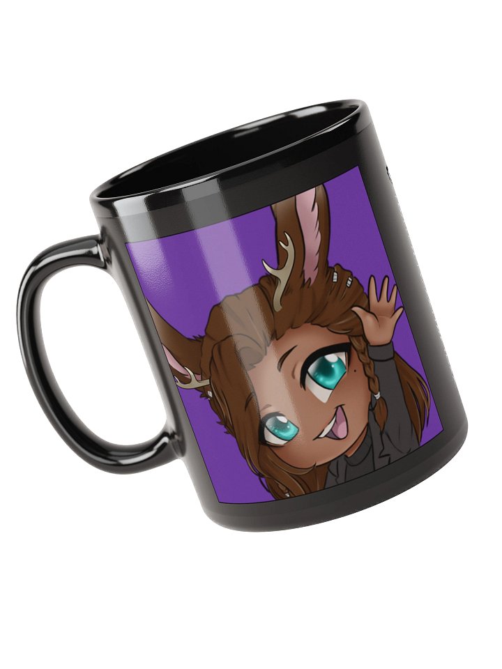 Official Logo Black Glossy Mug product image (1)