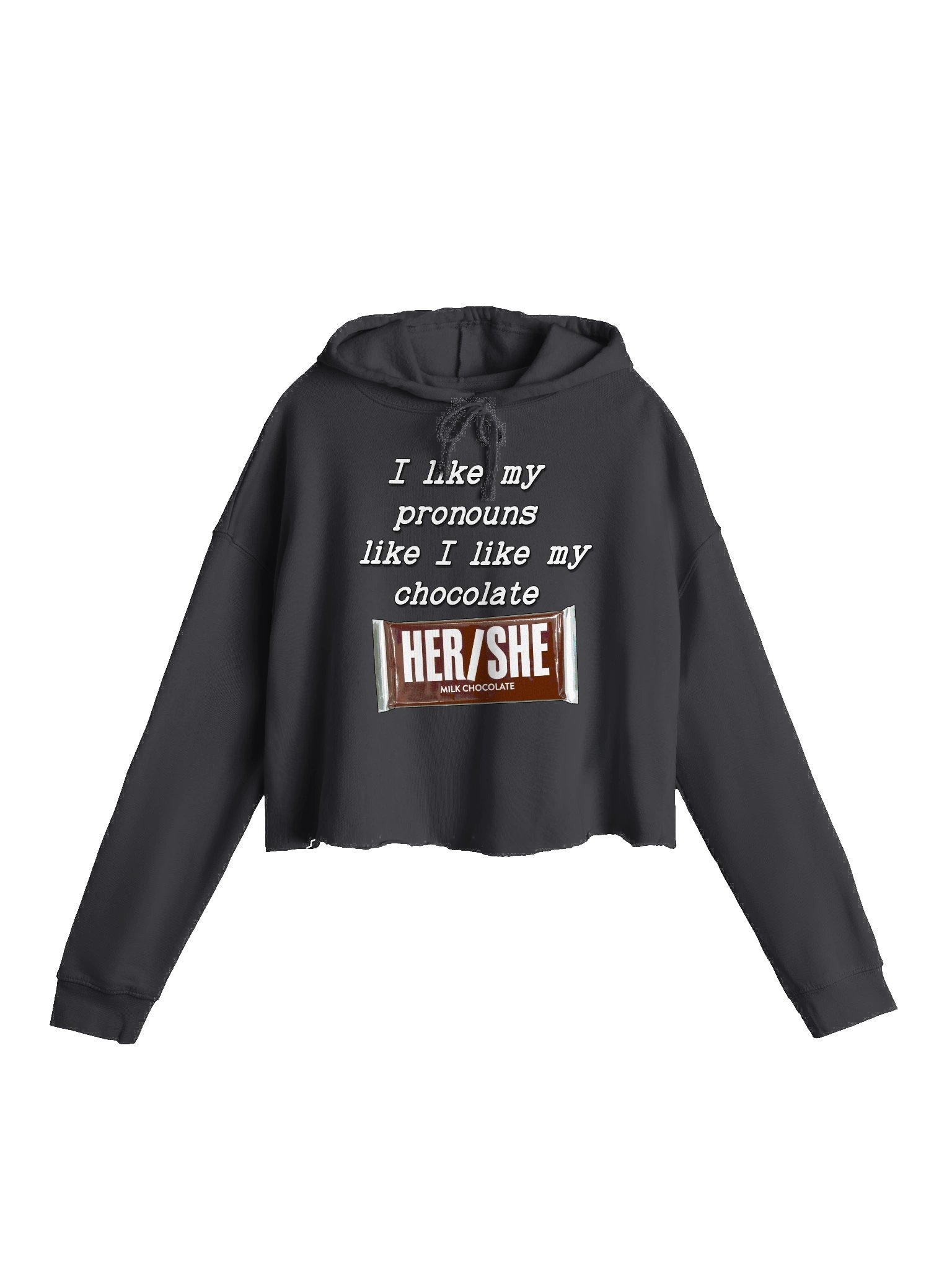 Her/She Crop Hoodie product image (37)