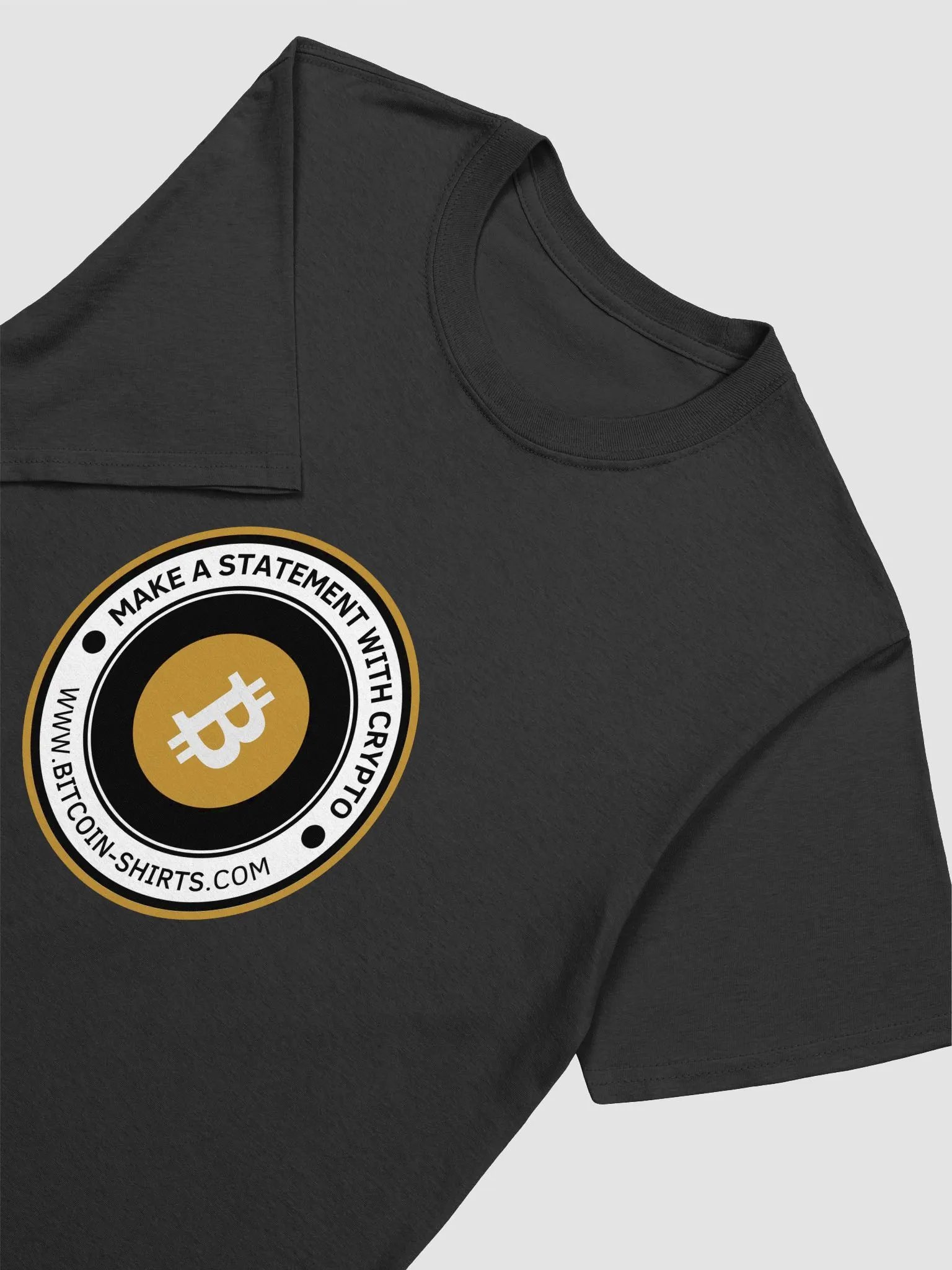Golden Bitcoin Shirts Logo T-Shirt product image (3)