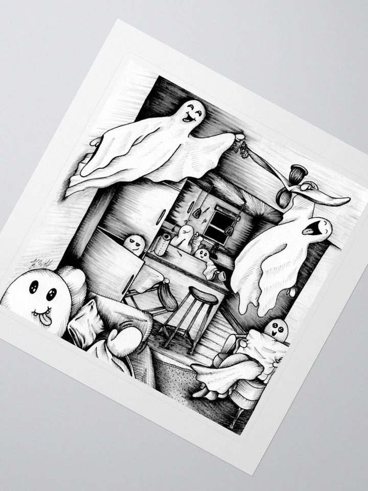 Haunted Apartment Stickers product image (2)