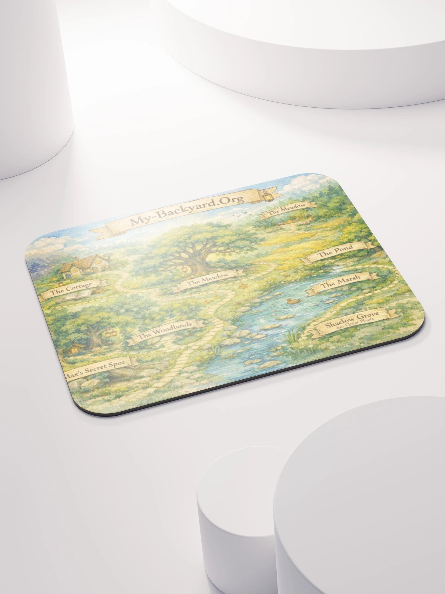 “The Backyard Map — Desk Mat of Wonder & Whimsy” product image (4)