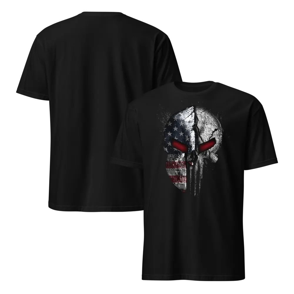 American Flag Skull Spartan product image (9)