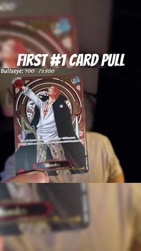 I STILL DONT BELIEVE IT #onepiece #anime #cards #streamer #twitch #collector #shanks #carryingonhiswill
