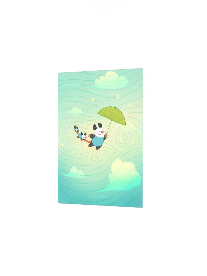 Windy Possum Print product image (3)