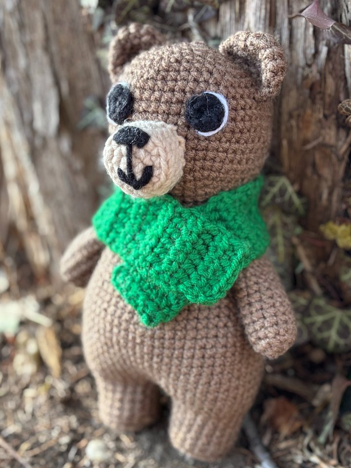 Grant Grizzly Amigurumi Pattern product image (1)