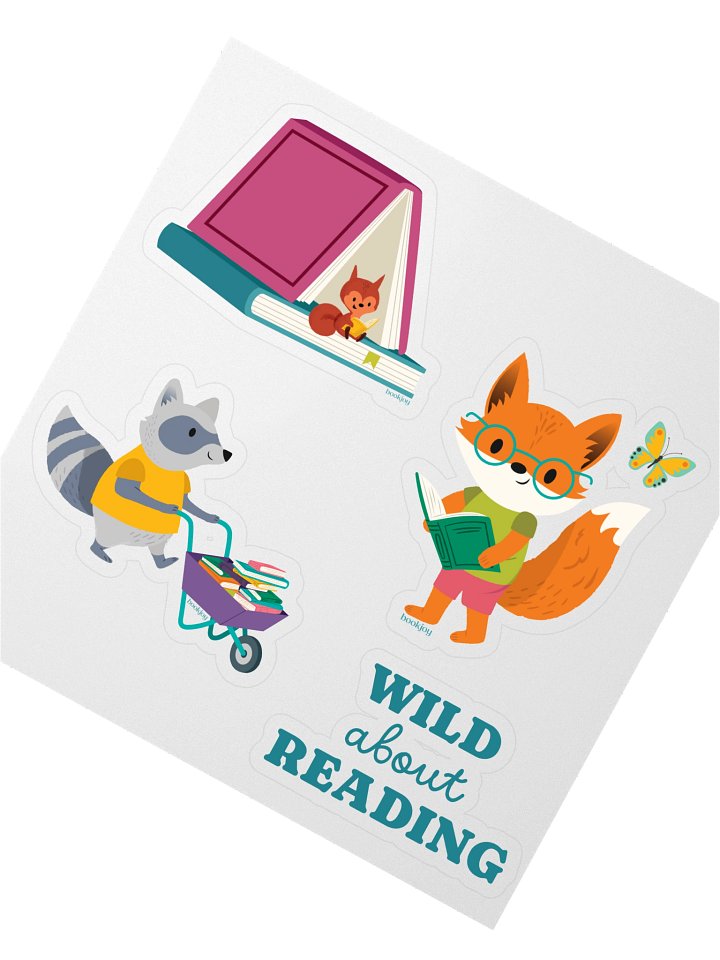 Wild About Reading Stickers product image (2)