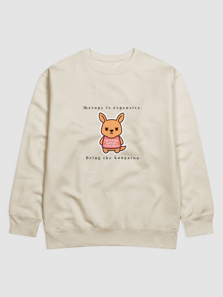 Emotional support kangaroo Sweatshirt product image (2)