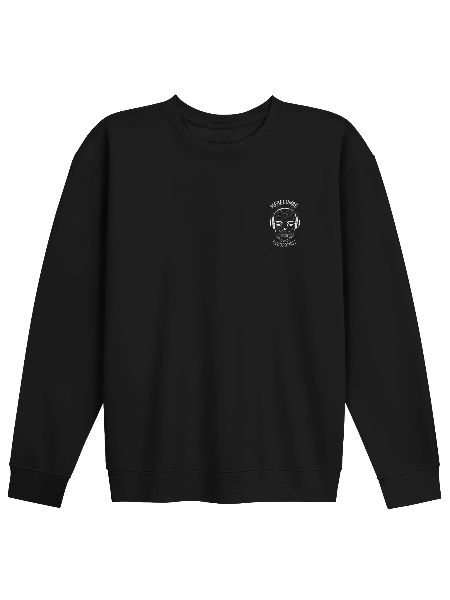 LABEL LOGO W/ I CAN MAKE YOU DANCE ON BACK (Unisex Garment-Dyed Fleece Crewneck Sweatshirt) product image (5)