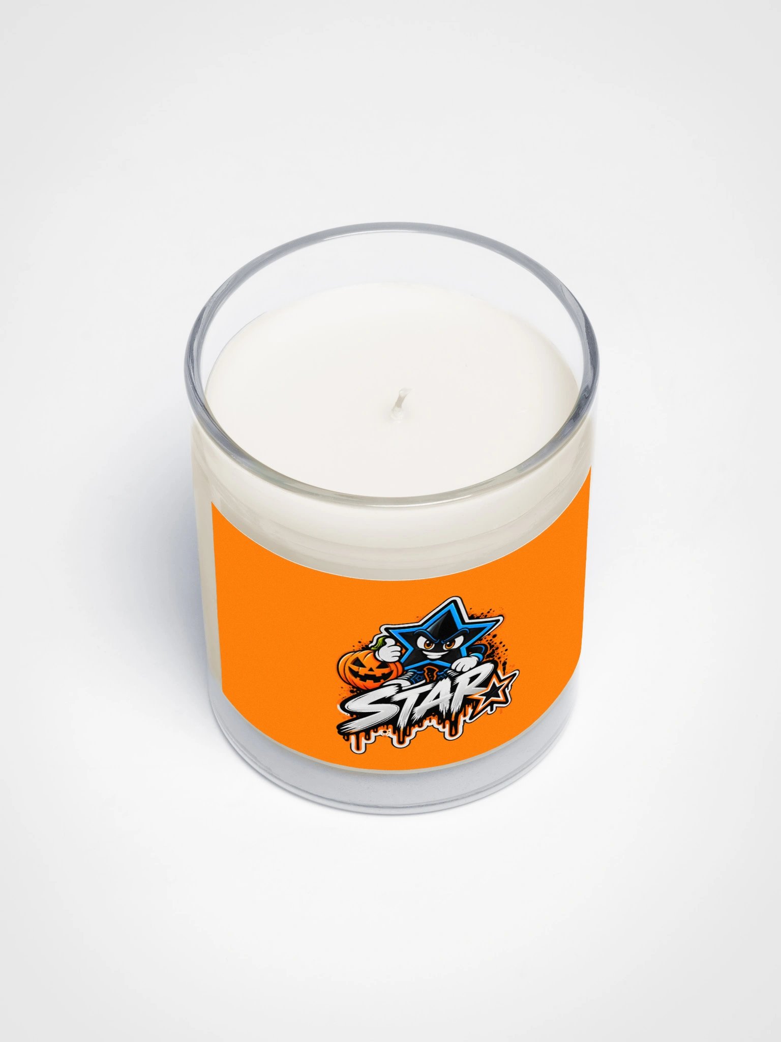 Halloween STAR Pumpkin Candle product image (3)
