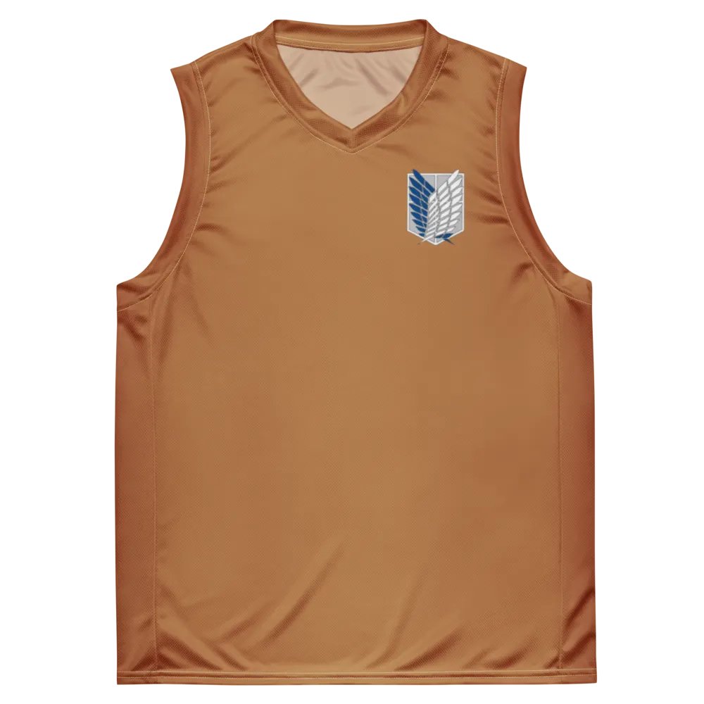 Attack on Titan Scout Regiment Logo Basketball Jersey product image (2)