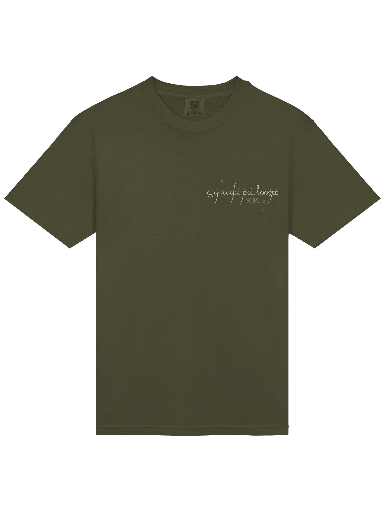 Squad of the Rings: SQPL 6 Tee Olive product image (3)