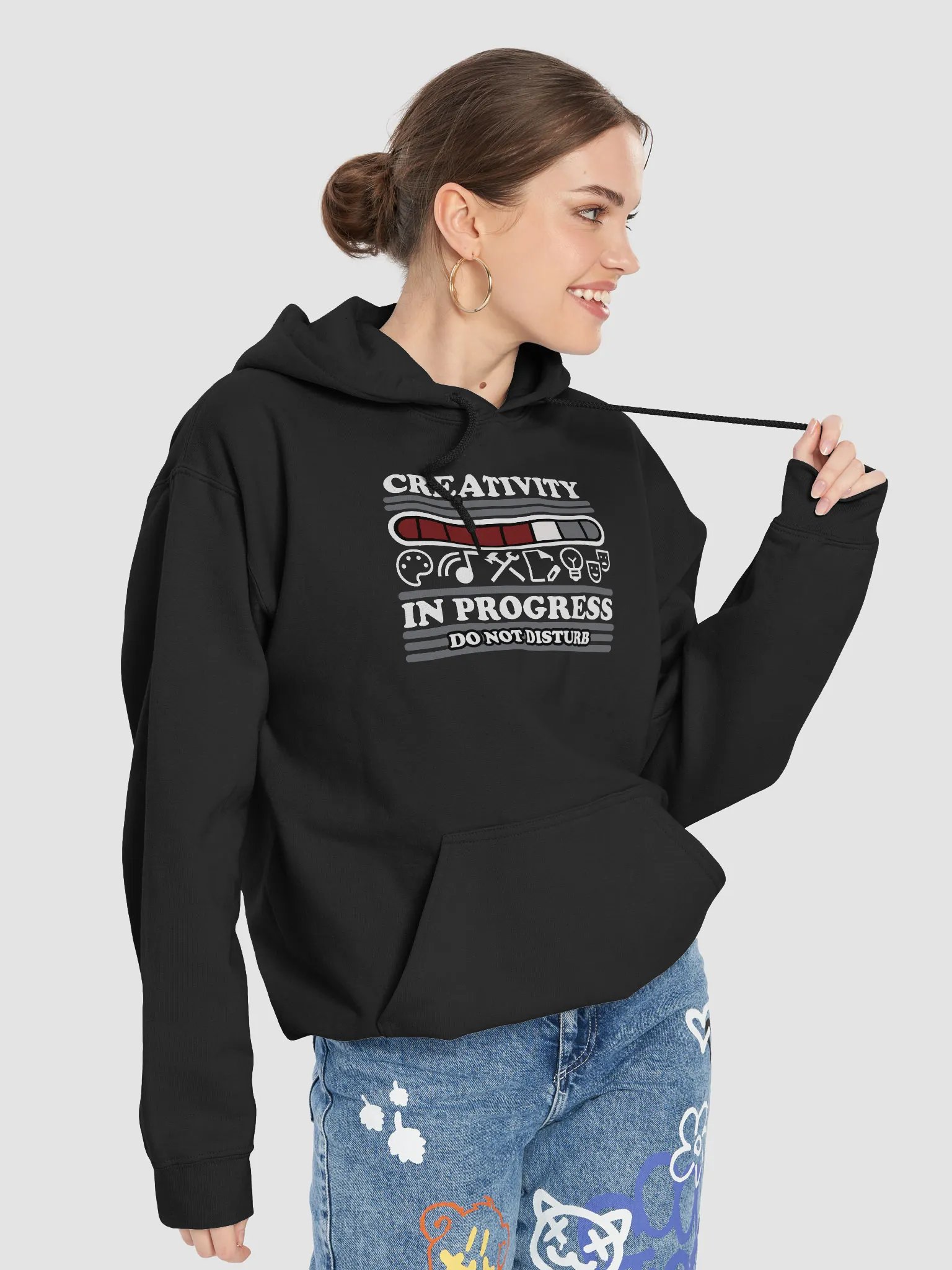 Creativity in Progress Hoodie product image (7)