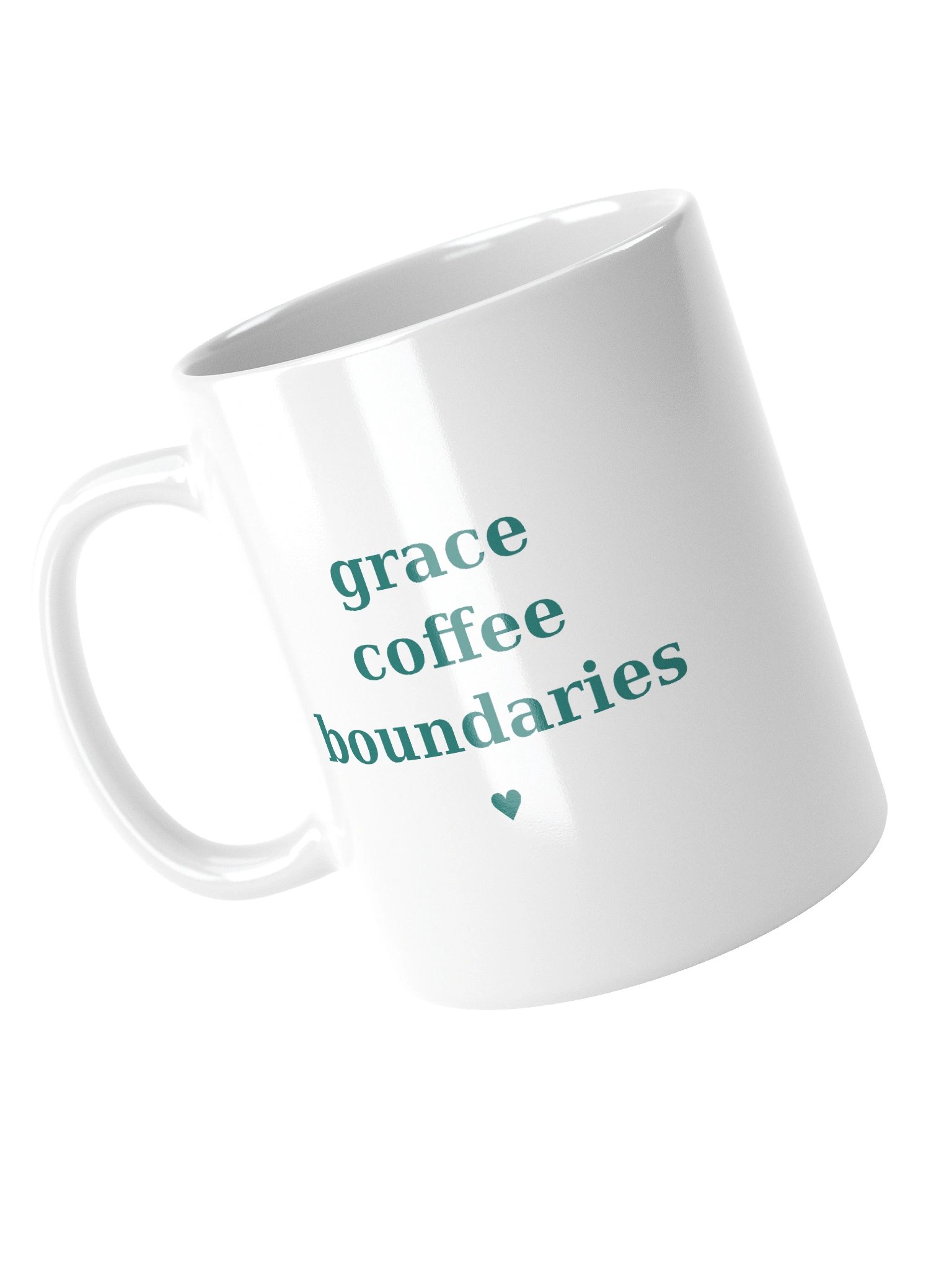 Grace Coffee Boundaries Mug | Funny Faith Inspired Coffee Cup | Second Act Gift for Women product image (6)