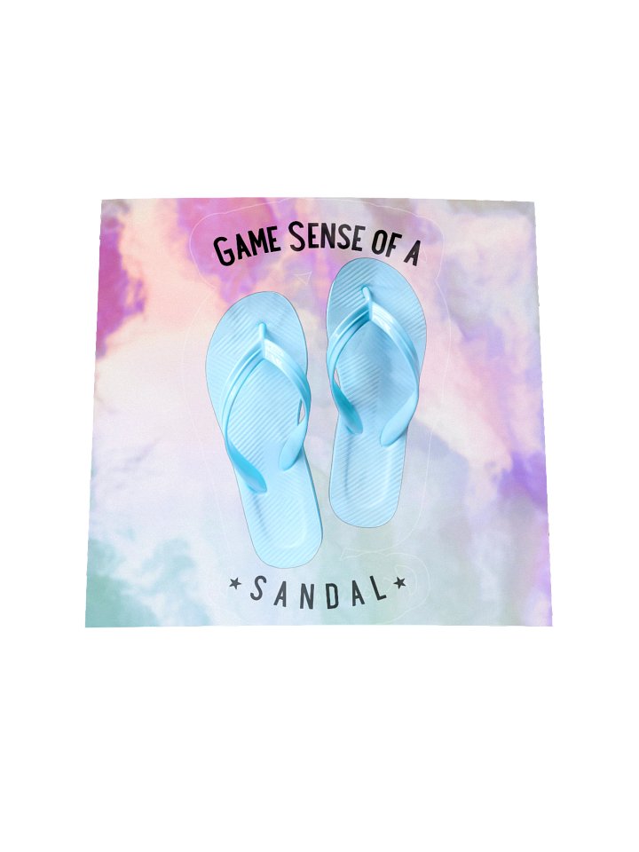 Game Sense of a Sandal Sticker product image (1)