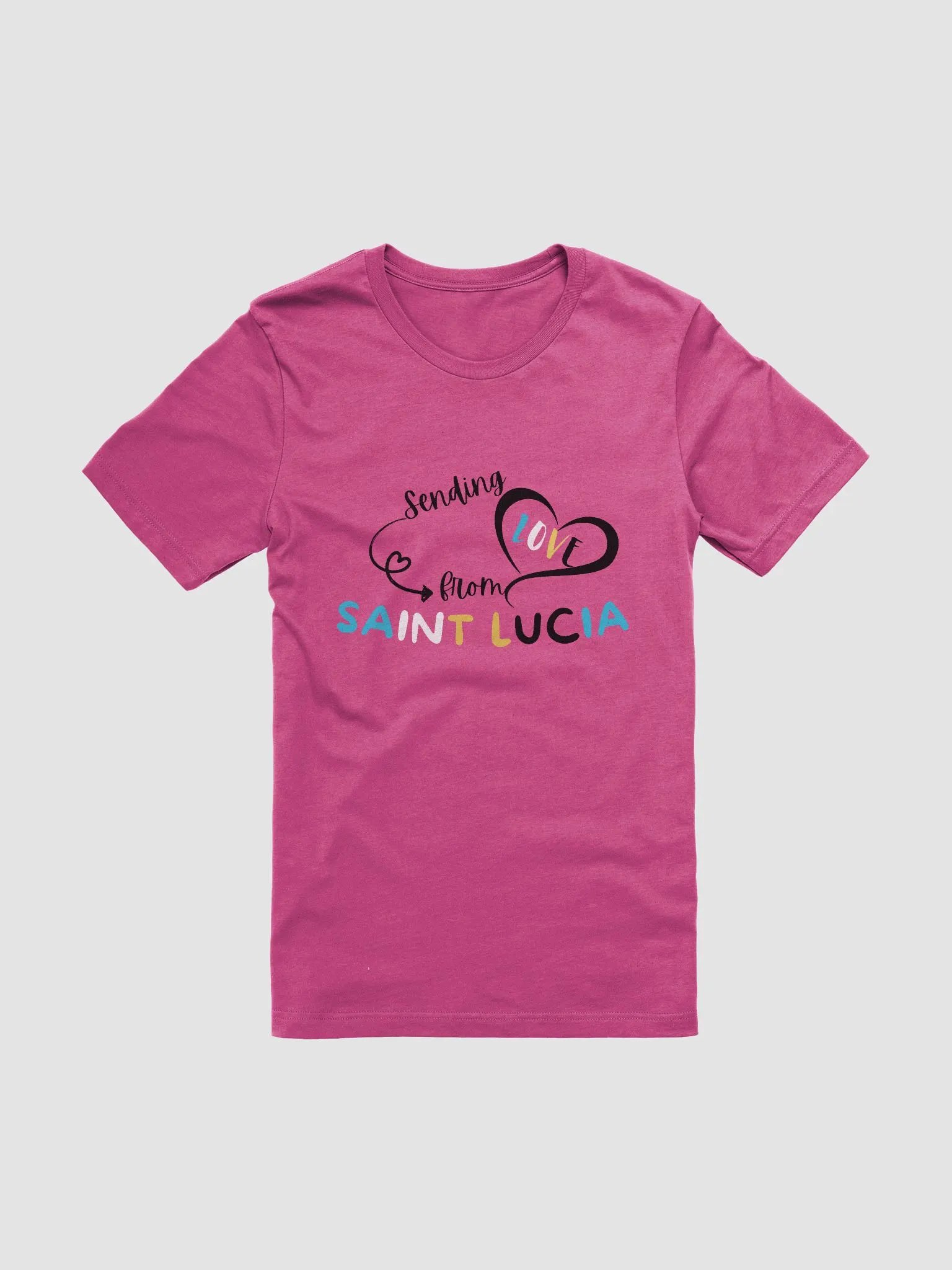 Love from Saint Lucia Supersoft Comfort Tee product image (21)