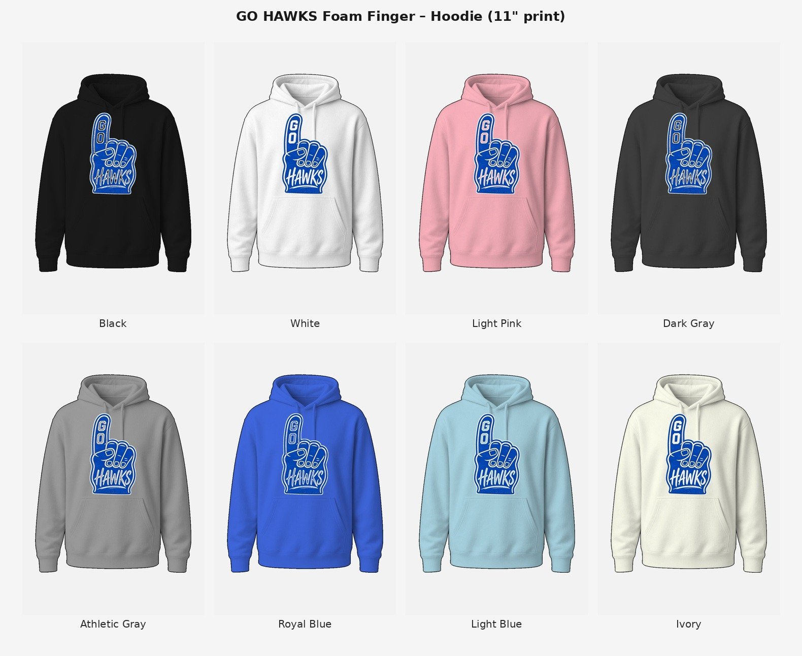 Foam Finger Hoodie product image (1)