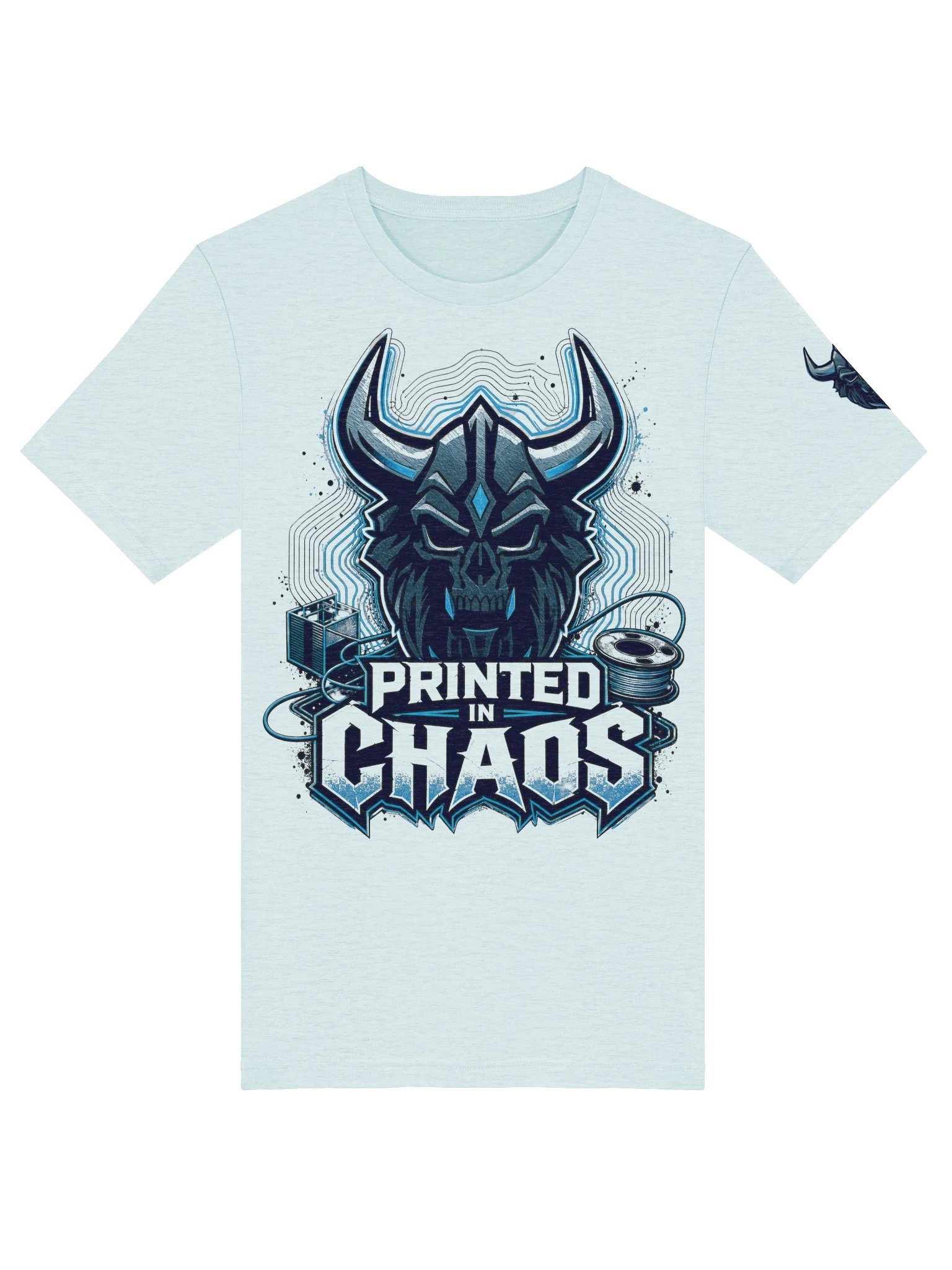 Printed in Chaos Skull Graphic Tee product image (125)
