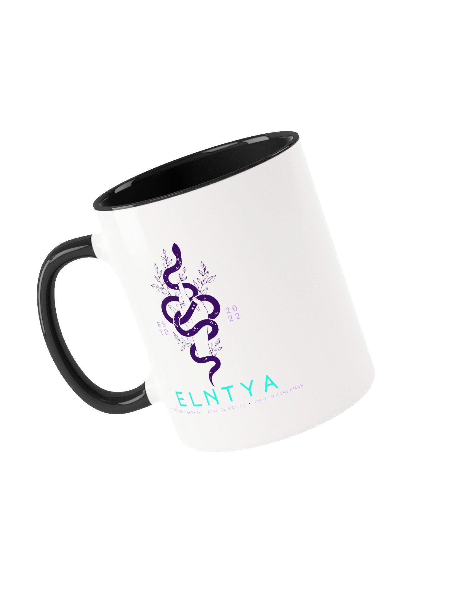 Elntya Snek Logo Good Vibes Mug product image (1)