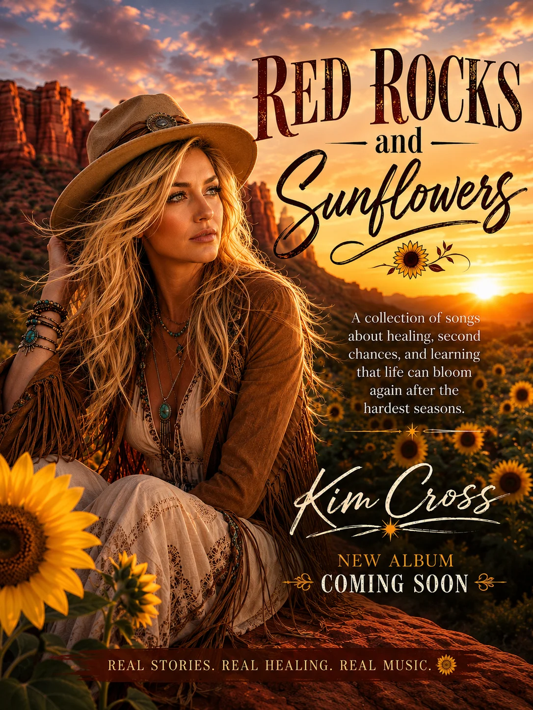 Red Rocks and Sunflowers (Album) product image (1)