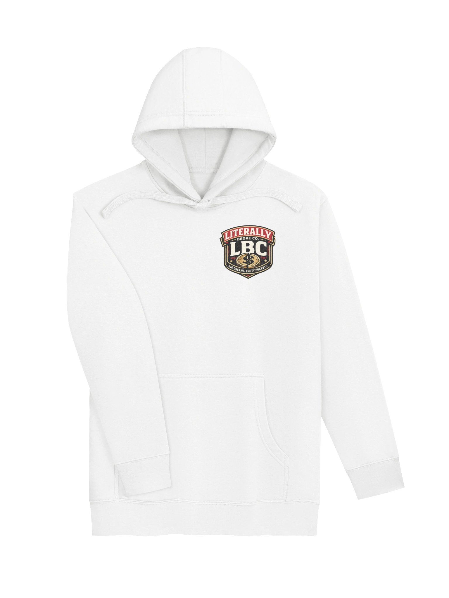 LBC Literally Broke Hoodie product image (5)