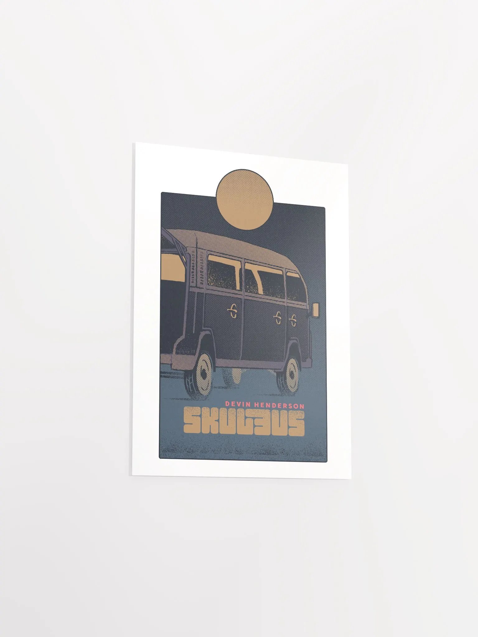 Skul Bus Print Blue (vvilczy) product image (3)