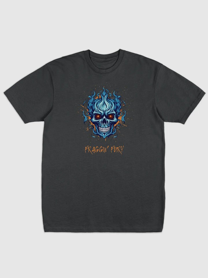 Fraggin' Fury Flaming Skull Men's Tee product image (1)