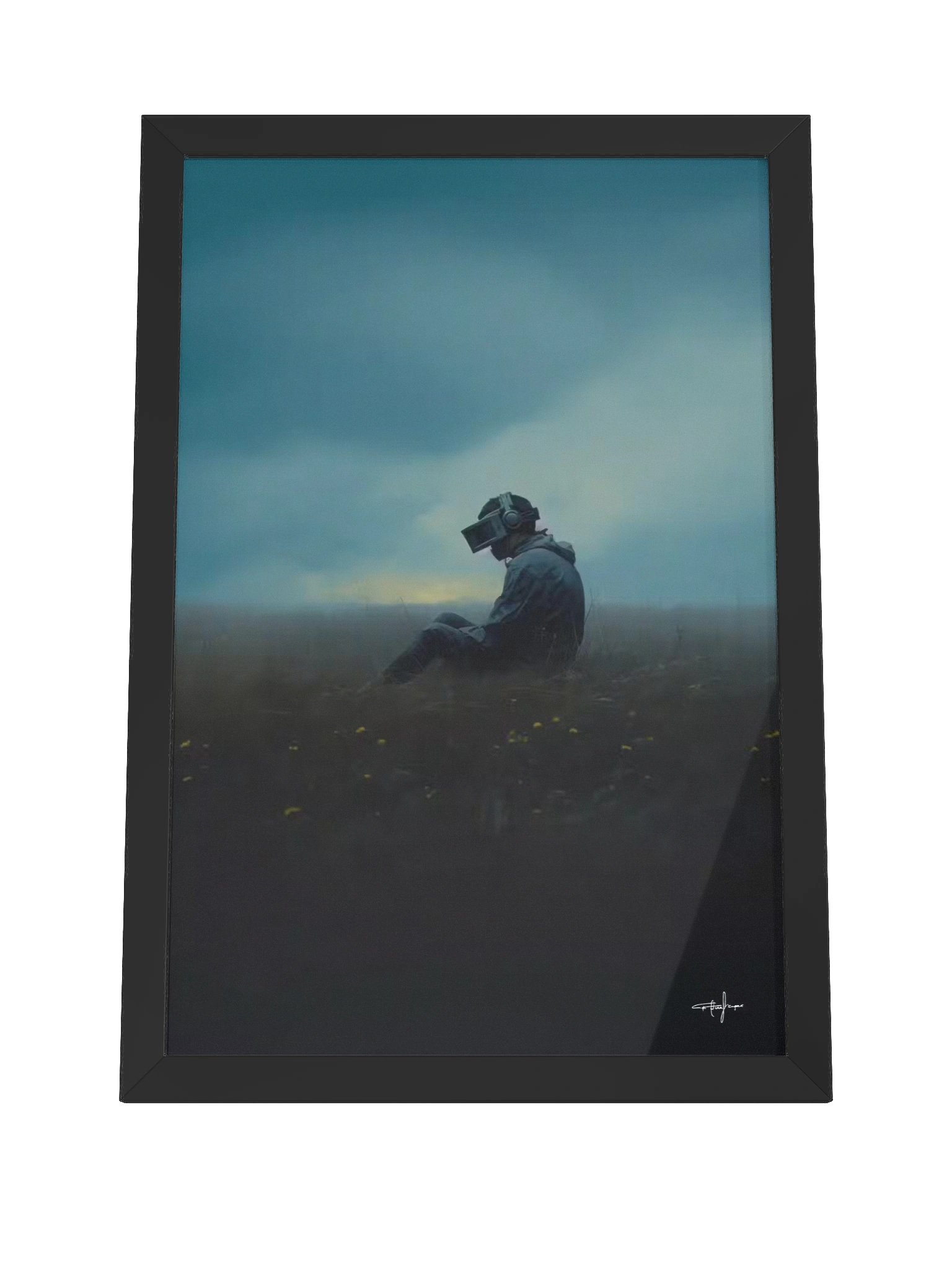 VR Guy (Original) - Poster (Framed) product image (7)